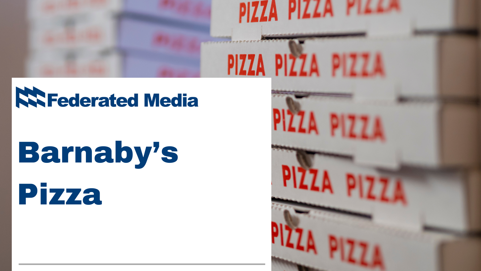 Barnabys PIzza Case study-1