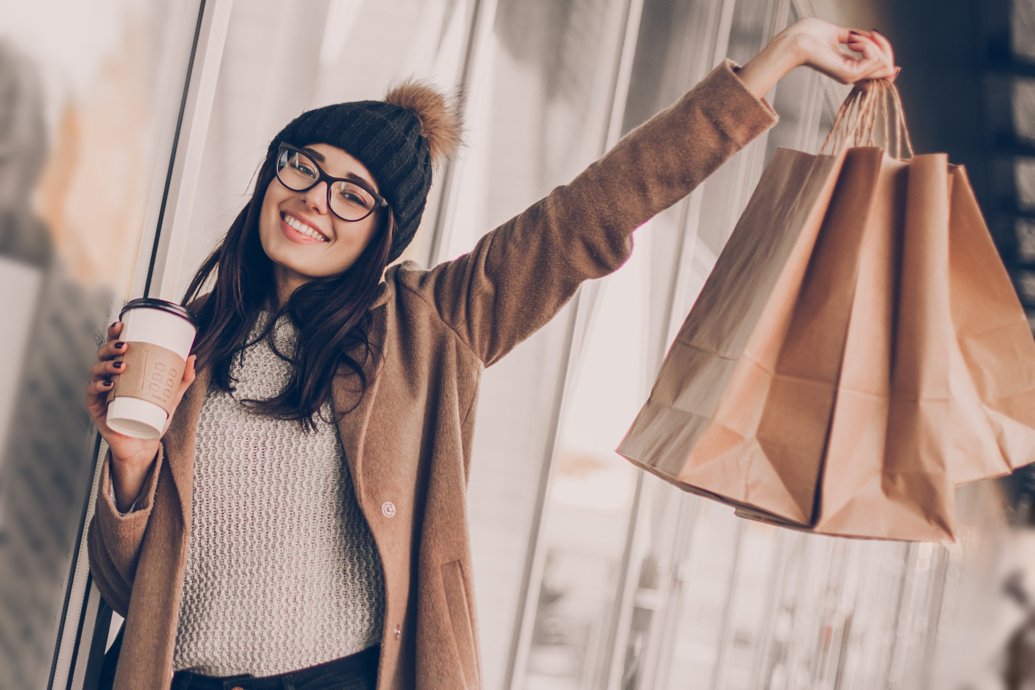 woman shopping